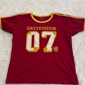 Universal Studios Wizzarding World Harry Gryffindor Tee - Red and Gold